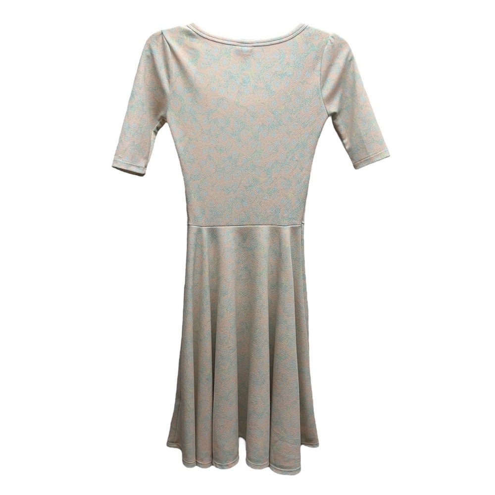 LuLaRoe Pullover Dress Women‎ Size XXS Nicole Flared Skirt Comfortable Casual - Picture 3 of 6